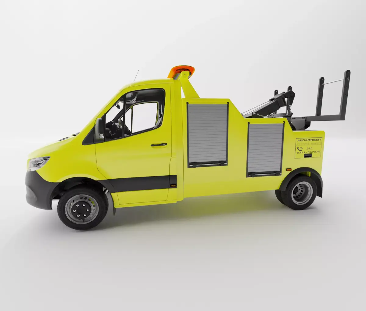 Mercedes Benz Sprinter Tow Truck  3D model