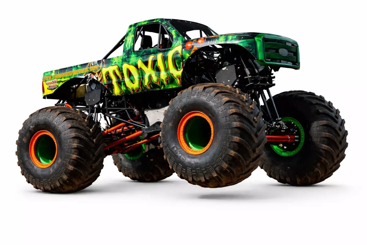 Monster Truck Offroad Pickup Studio Render 3D Model 3D model