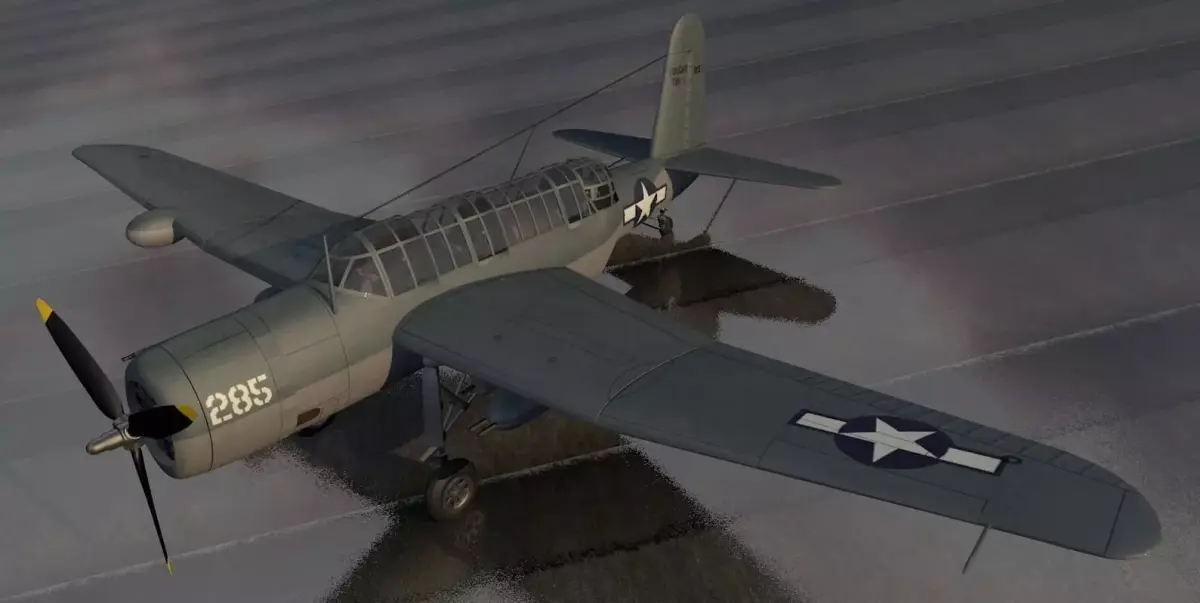 Vought TBU-1 Seawolf or Consolidated TBY-1 Seawolf 3D model