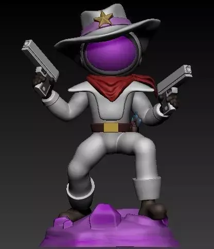 SuperSus - Sheriff 3D print model