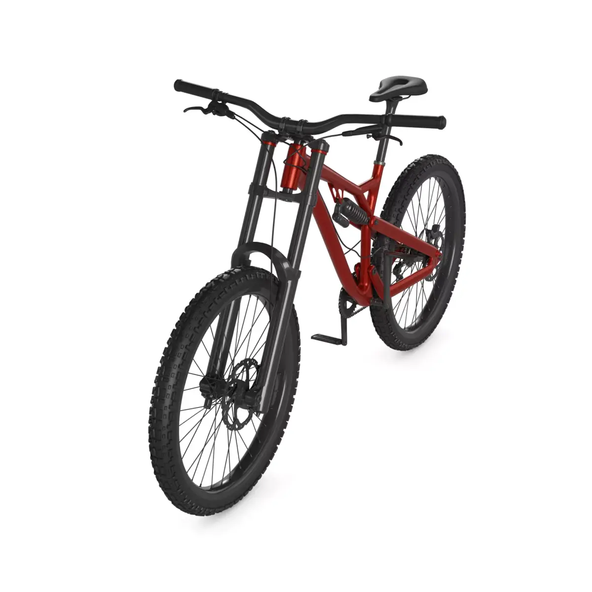 Downhill Bicycle 3D model get