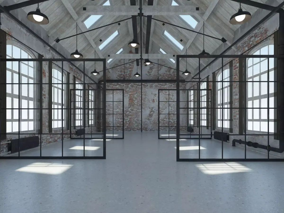 Loft Office interior 4 3D model purchase