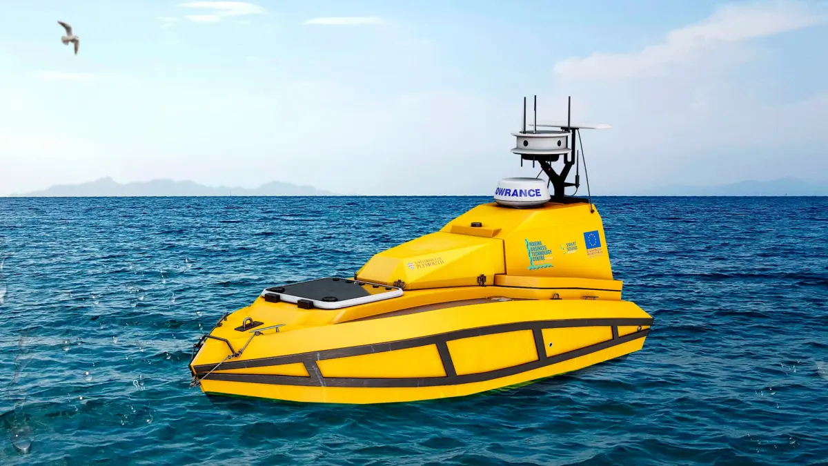 C-Worker 4 Autonomous Surface Vehicle ASV Type 2 PBR 3D model