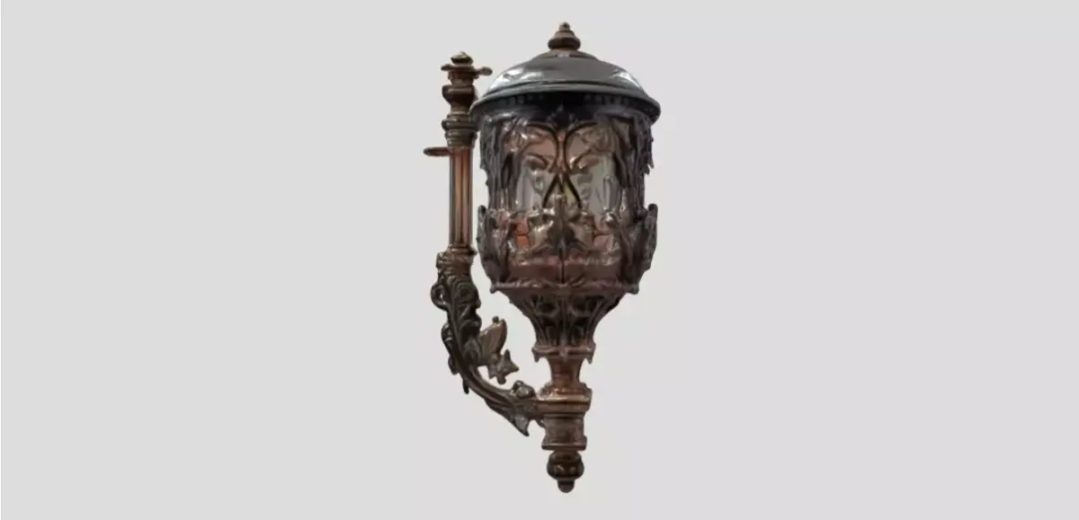 Wall Lamp by Tripo Free low-poly 3D model