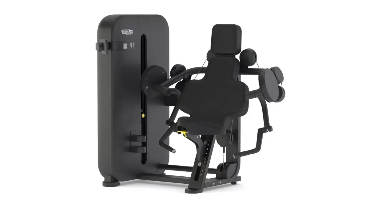 Technogym Selectorized Artis Arm Curl 3D model