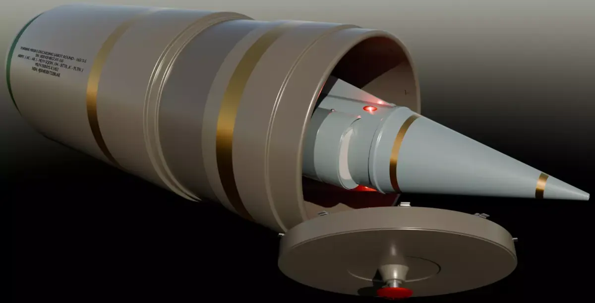High-polly Missile Protection Canister 3D model
