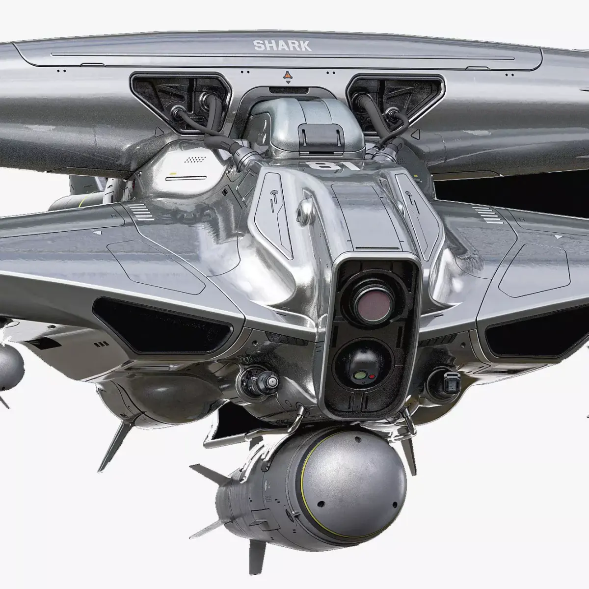 Drone Bomber 3D model