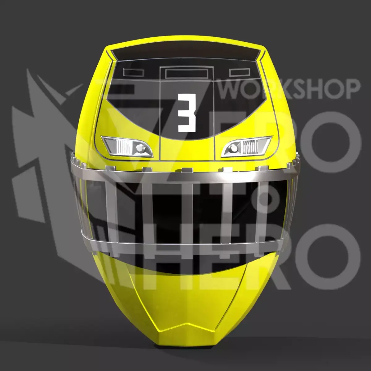 Ressha Sentai ToQger No3 Helmet 3D print model