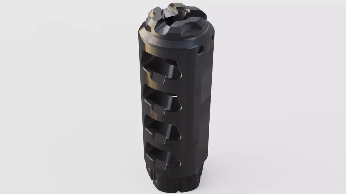 muzzle brake sdpd 3D model