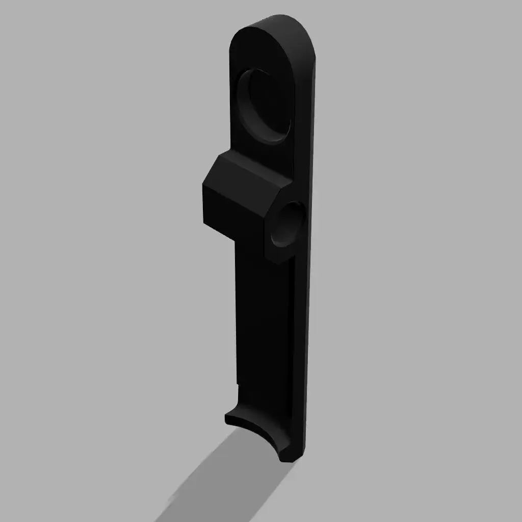 Mini M16 Extractor Rifle Mechanical Design STEP and STL 3D model