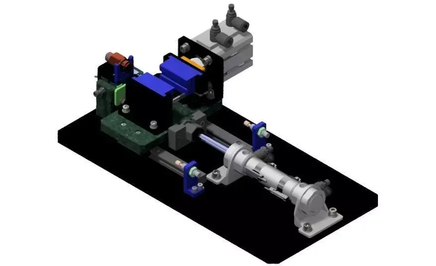 Tension Test Machine 3D model