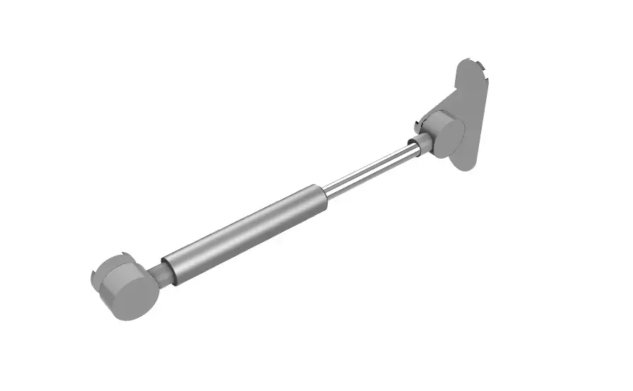 Gas Spring Free low-poly 3D model