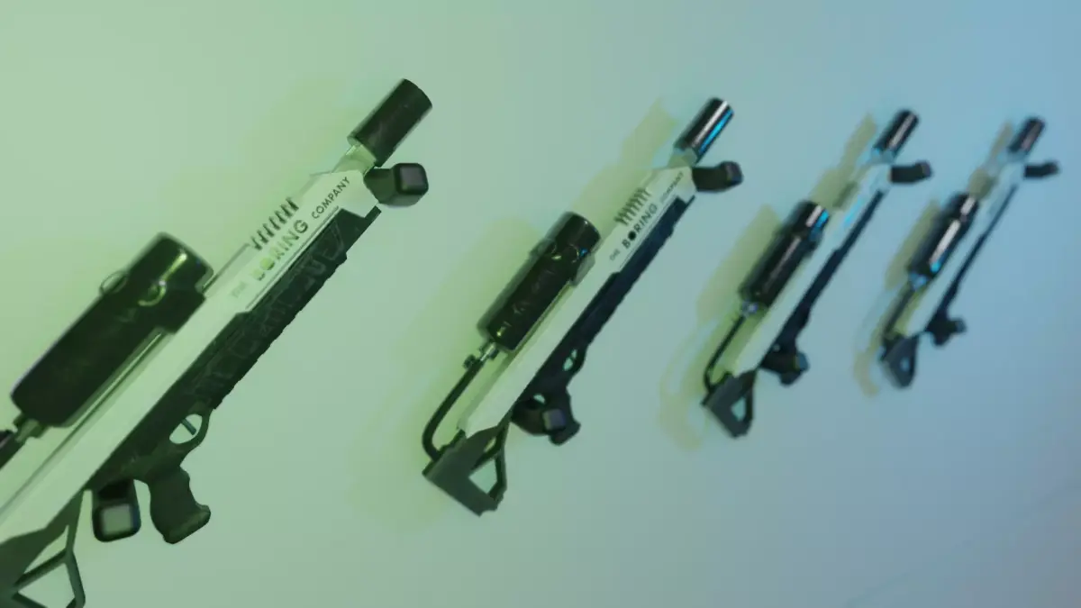 The Boring Company - Not a Flamethrower PBR 2K Textures Low-poly 3D model