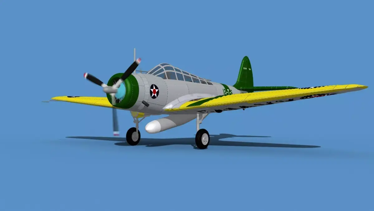 Douglas TBD-1 Devestator V05 3D model