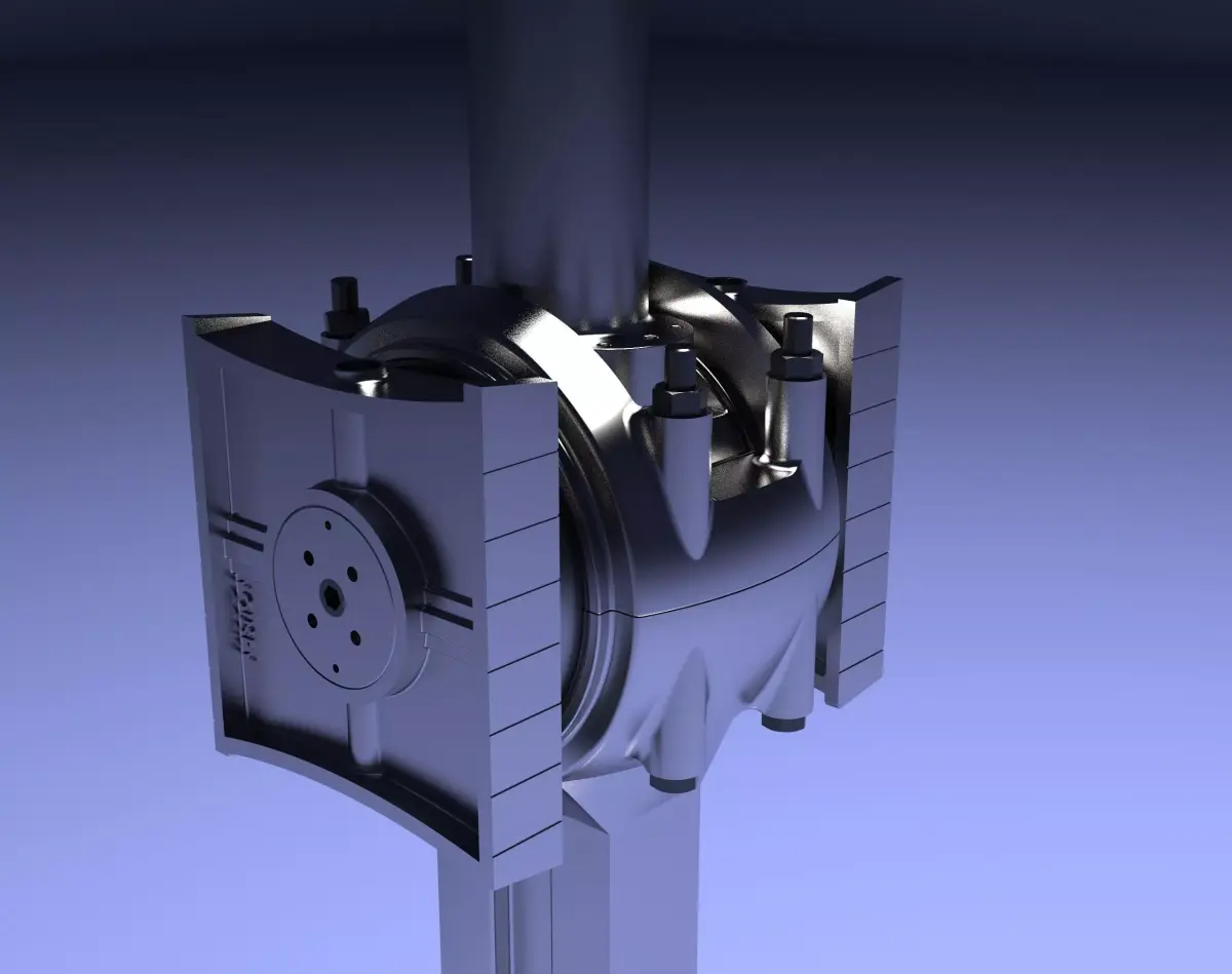 Marine crosshead Free 3D model