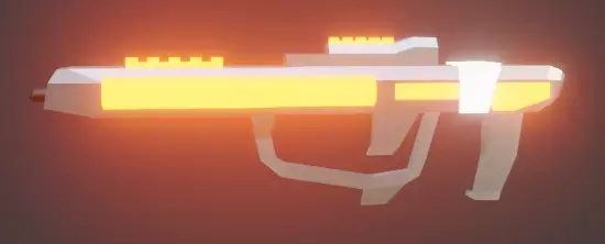 Juggernaut Gun Free low-poly 3D model