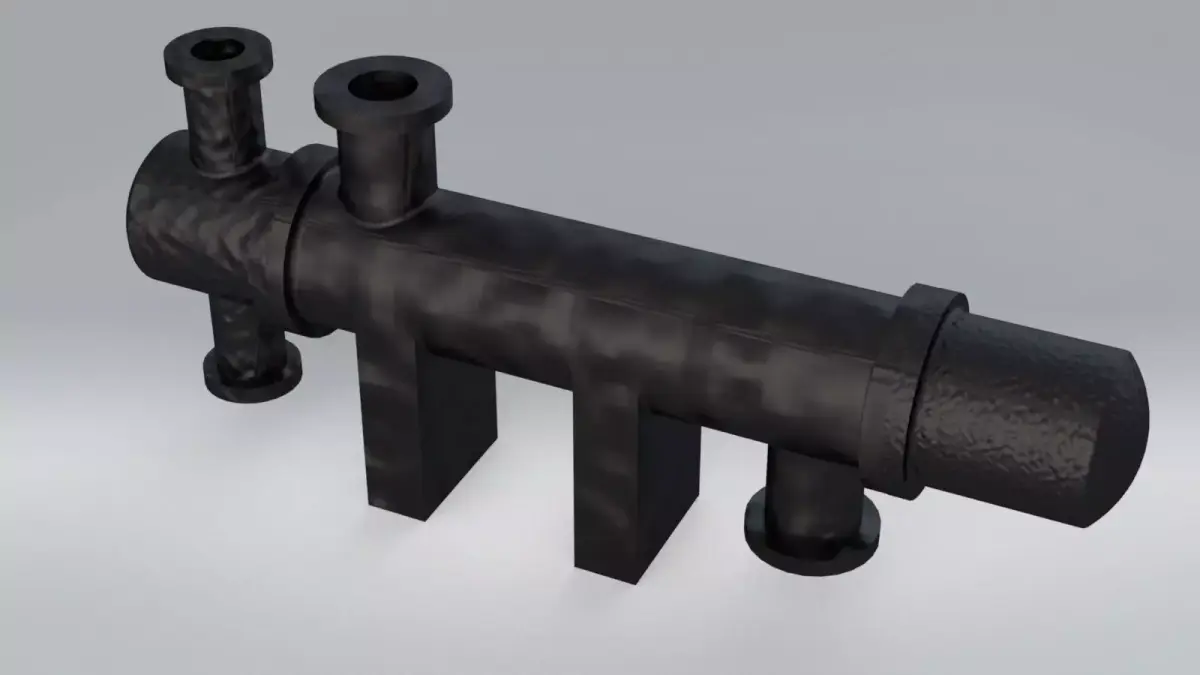 Heat Exchanger Model 3D model