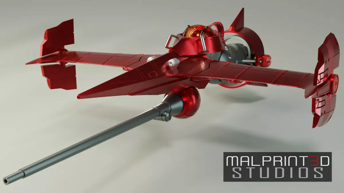 Cowboy Bebop Ships for 3D Printing 3D print model