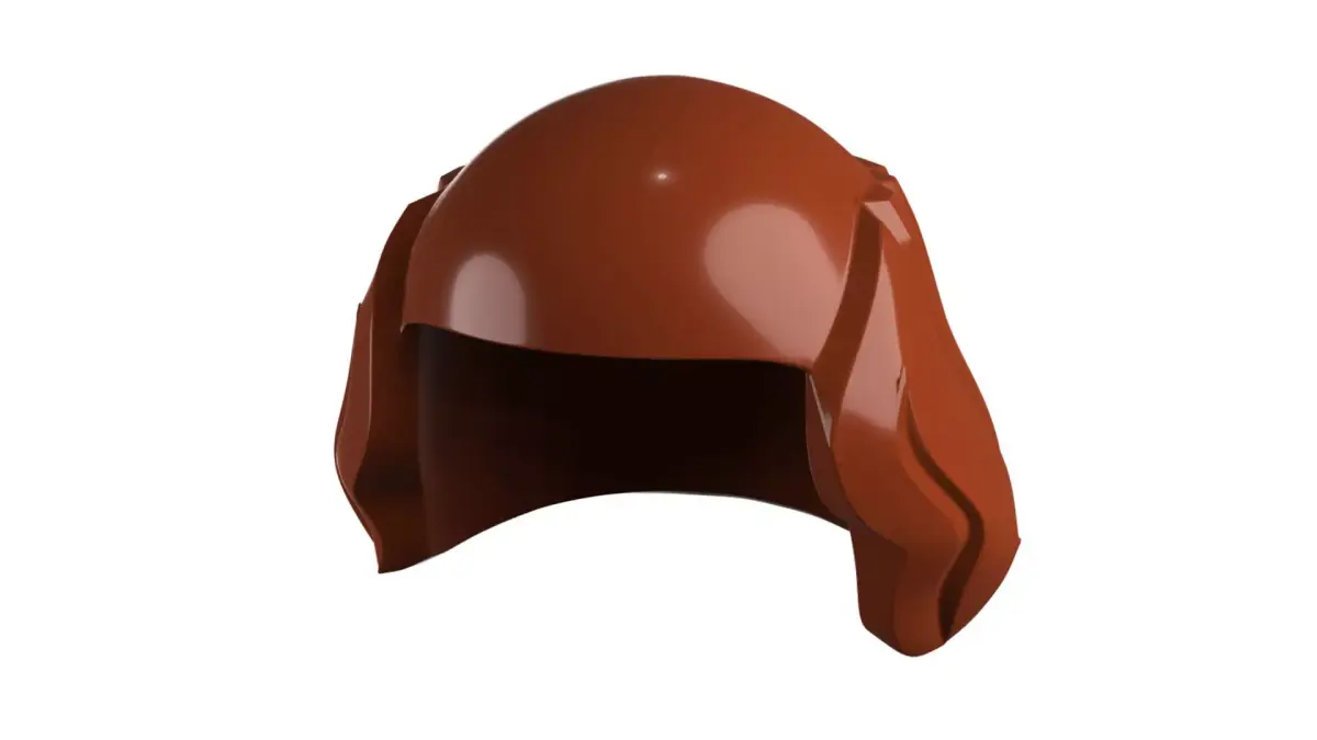 Custom3Dprint Minifigure Accessory - Minifigure Hair S2 - 037 3D print model