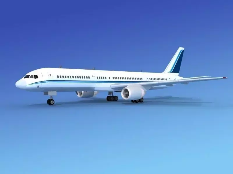 Boeing 757-200 Corporate 1 3D model