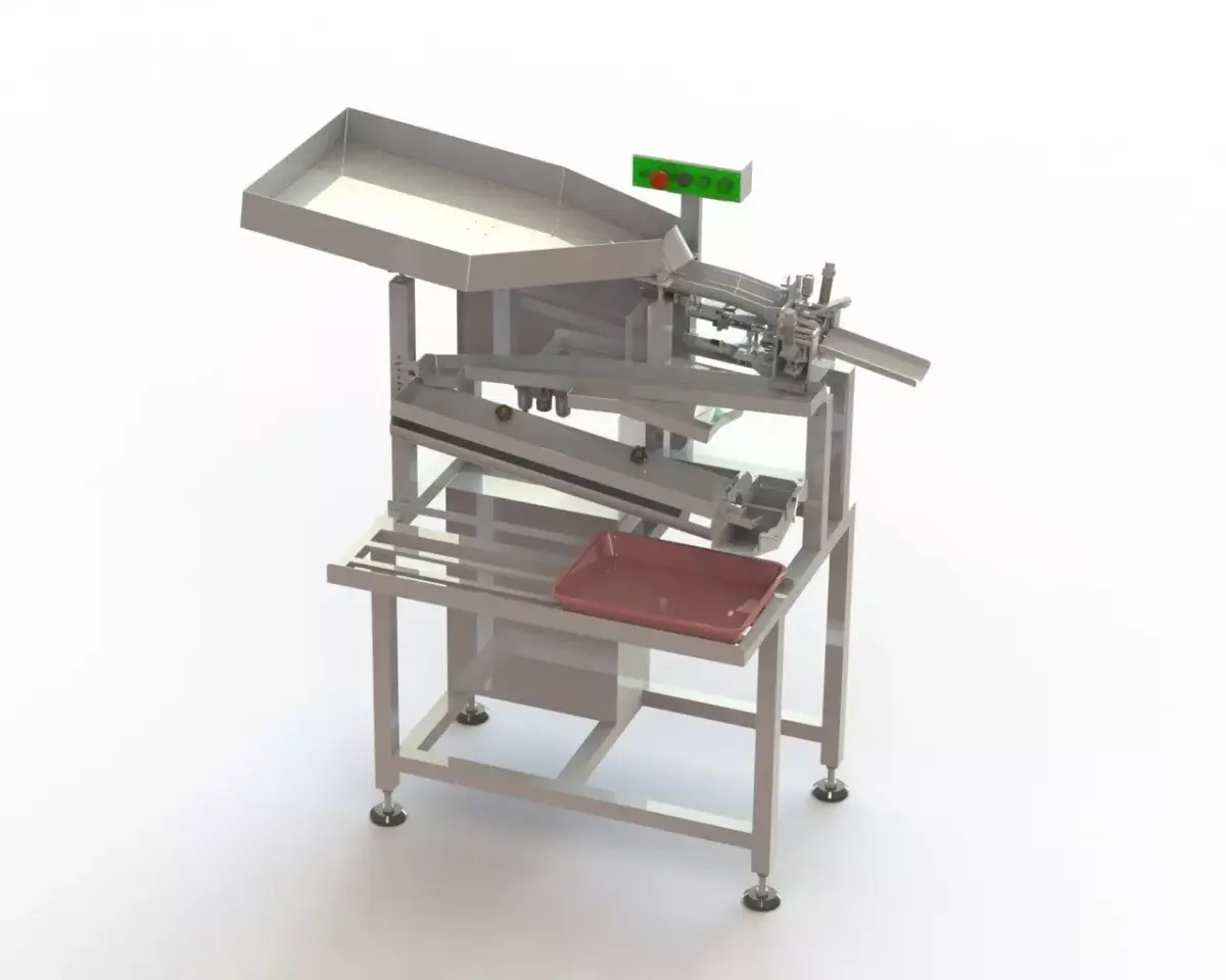 Egg Breaker and Yolk Separation Machine 3D model