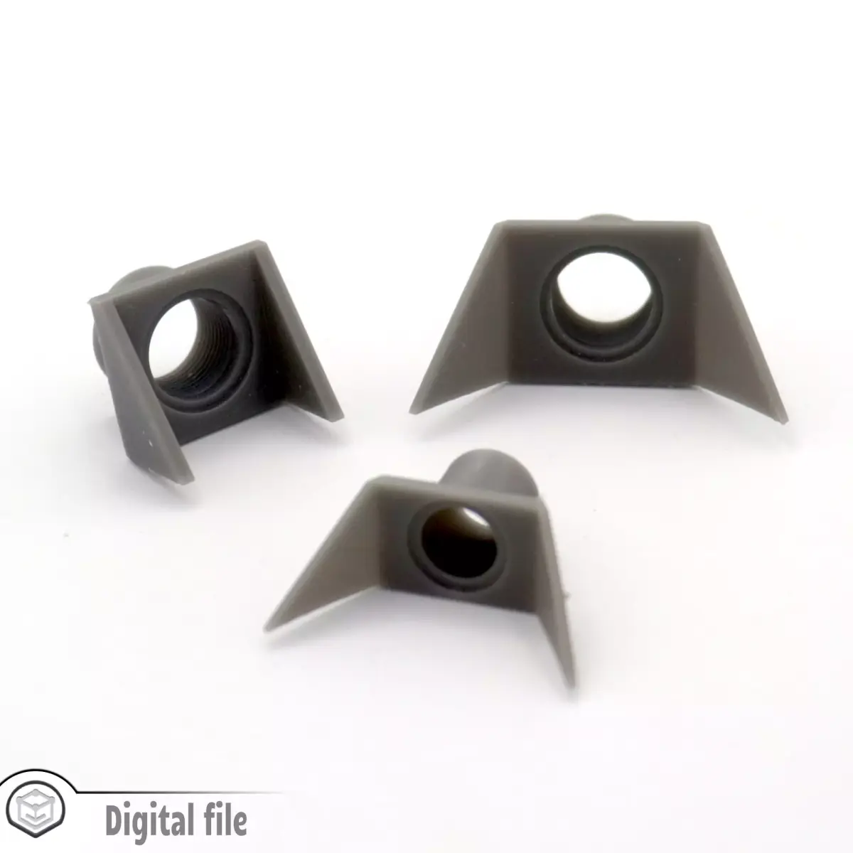 HO Set of 3 culvert pipe train model  3D print model