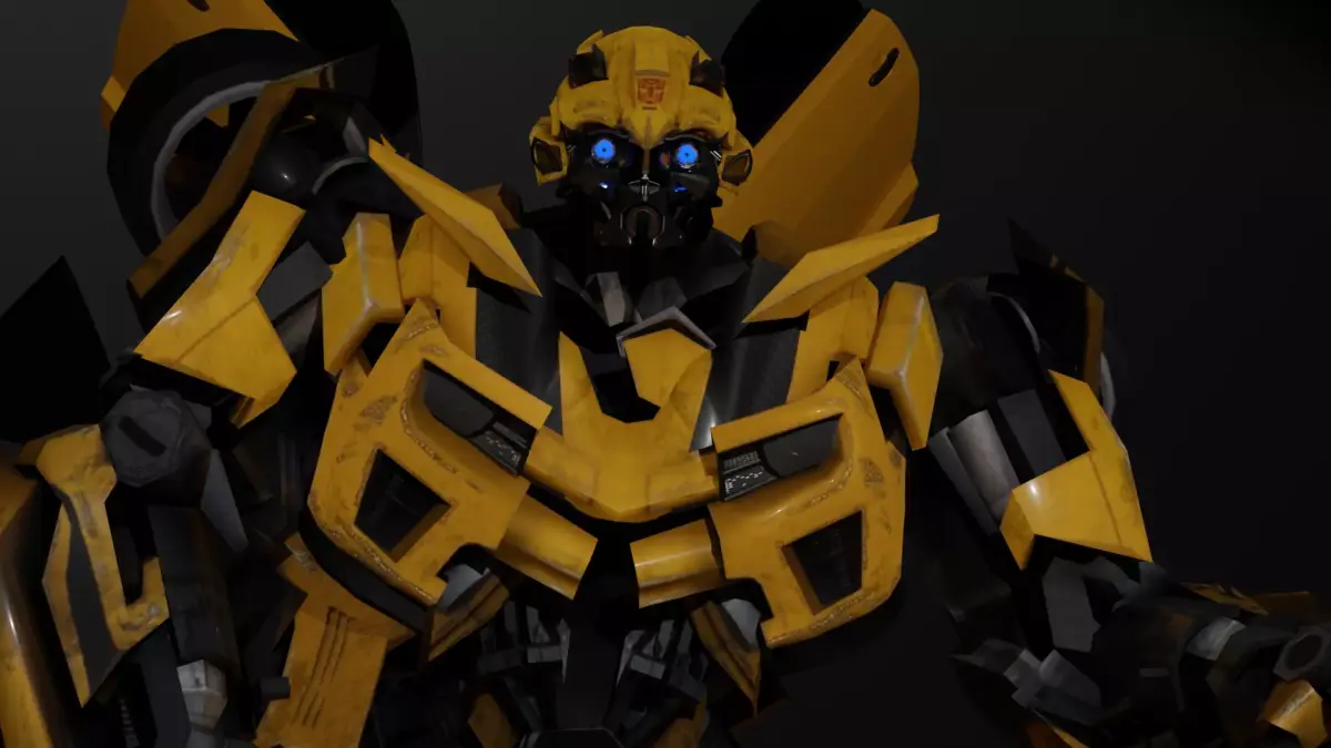 Bumblebee Transformer 3D model