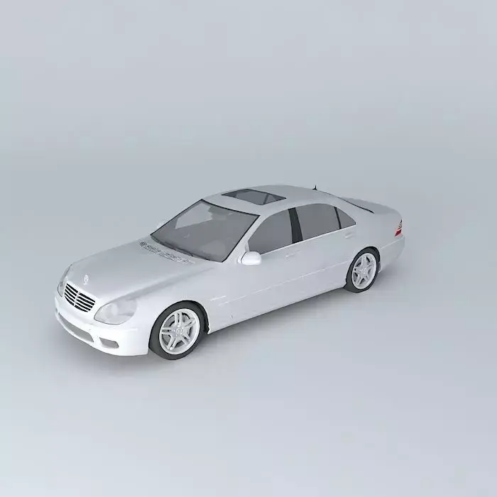 Mercedes-Benz S65 AMG W220 2005 Free 3D model