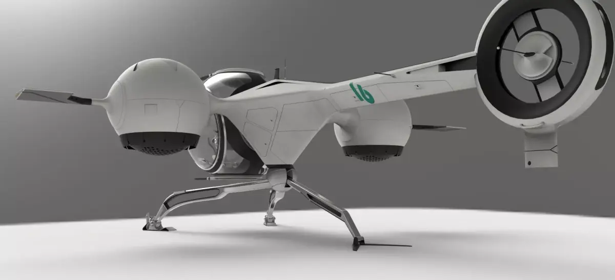 Oblivion Copter 3D model