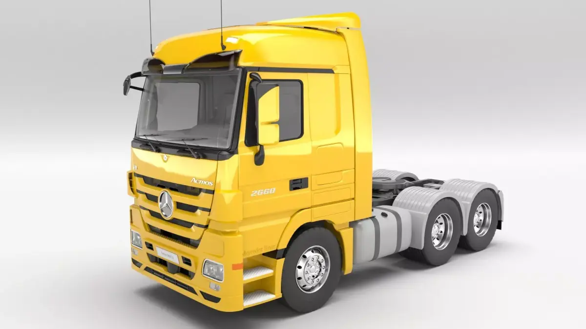 MERCEDES-BENZ ACTROS 2660 - SPEDITION BENDER 3D model