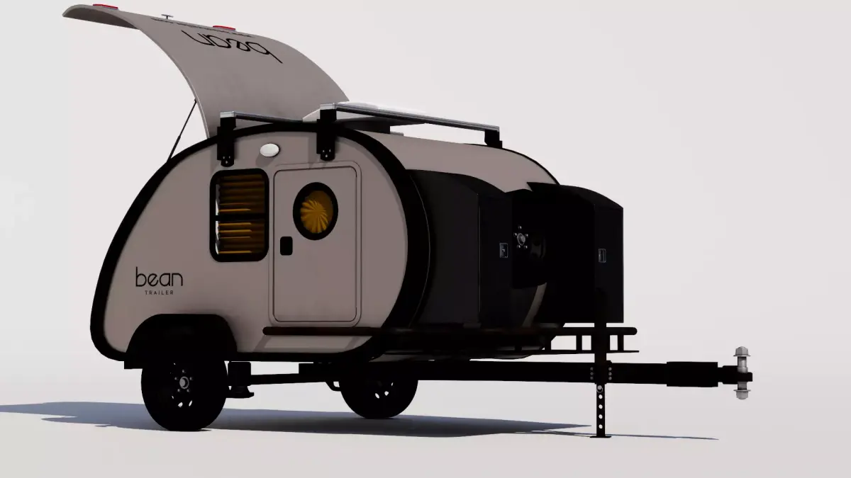 Bean Trailer 3D model