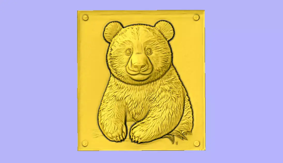 URSO PANDA  3D model