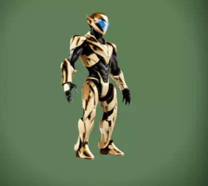 Futuristic AI Character  3D model