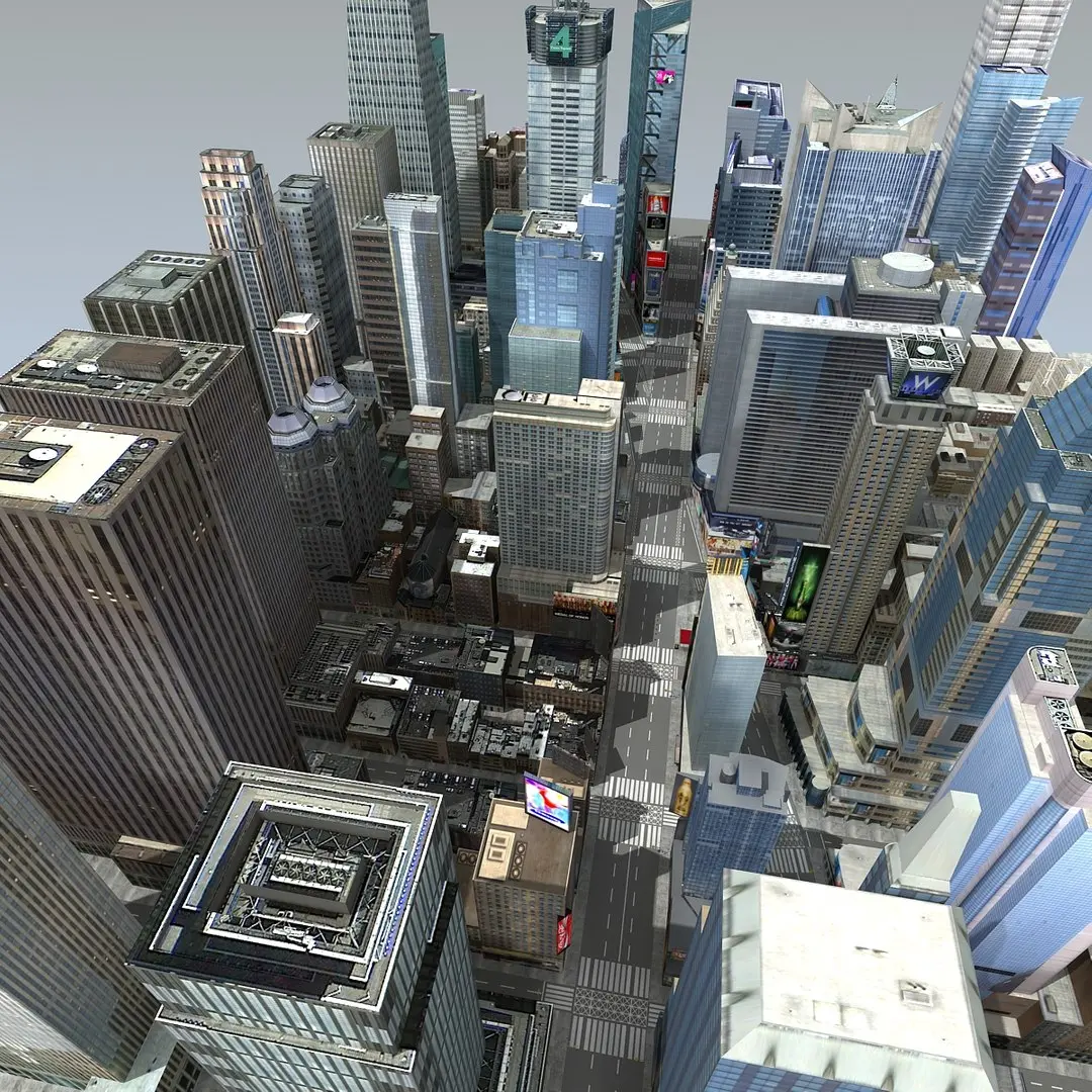 New York / Times Square 3D model