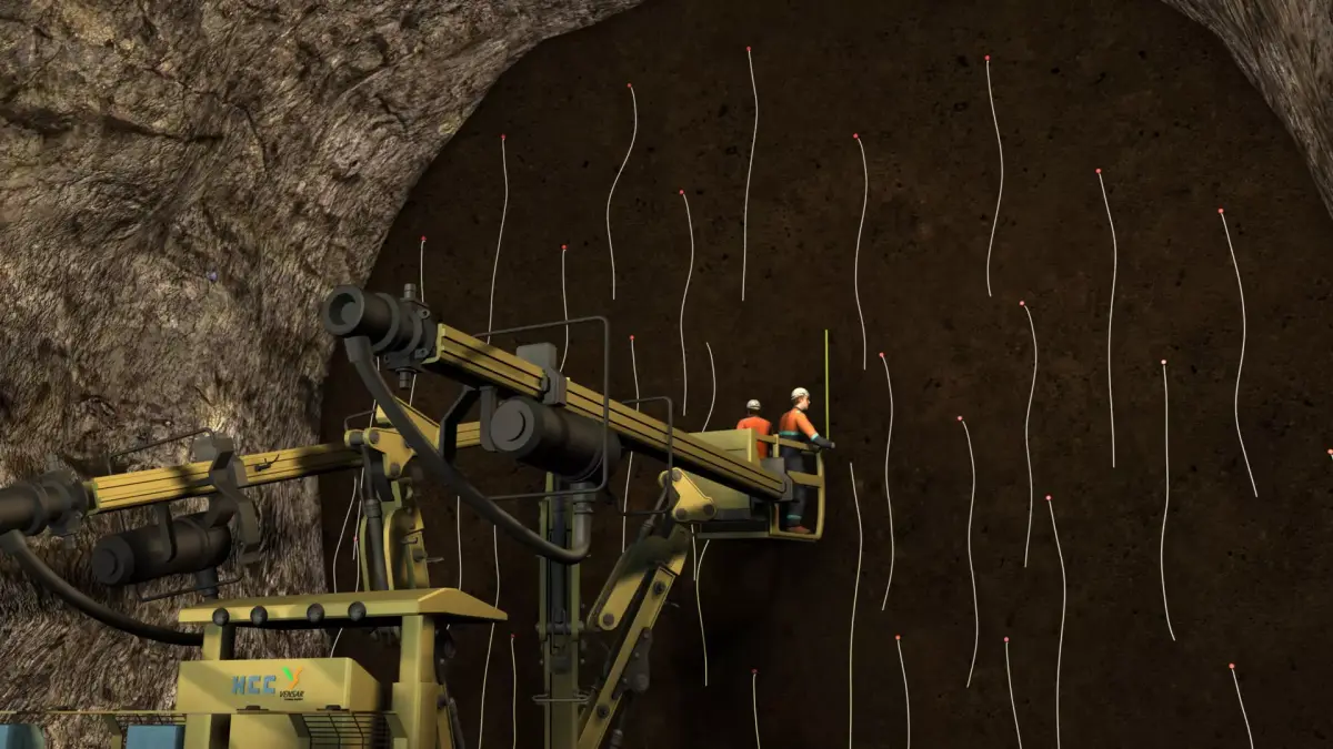 Tunnel Creation -  Charging Process 3D model
