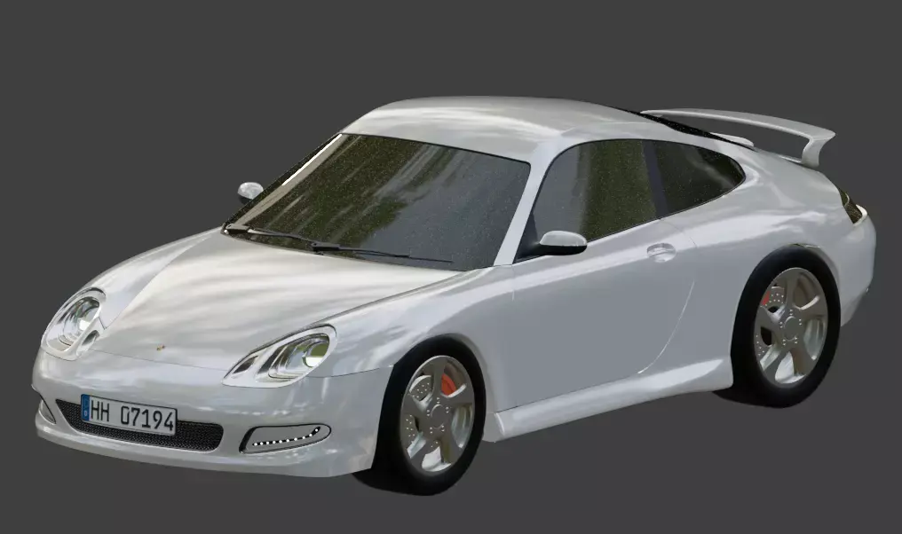 911 Supercar  3D model