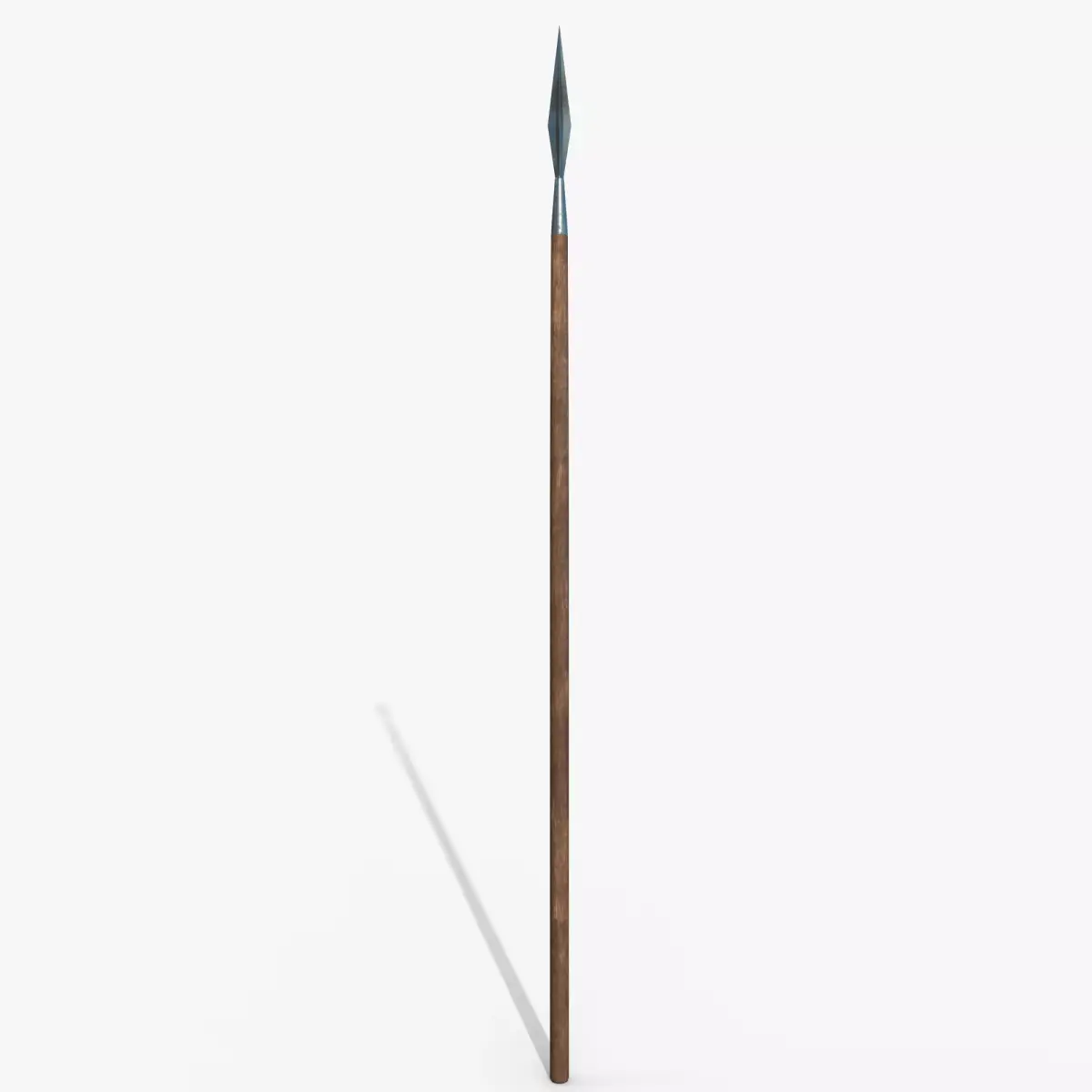 Simple spear Free low-poly 3D model