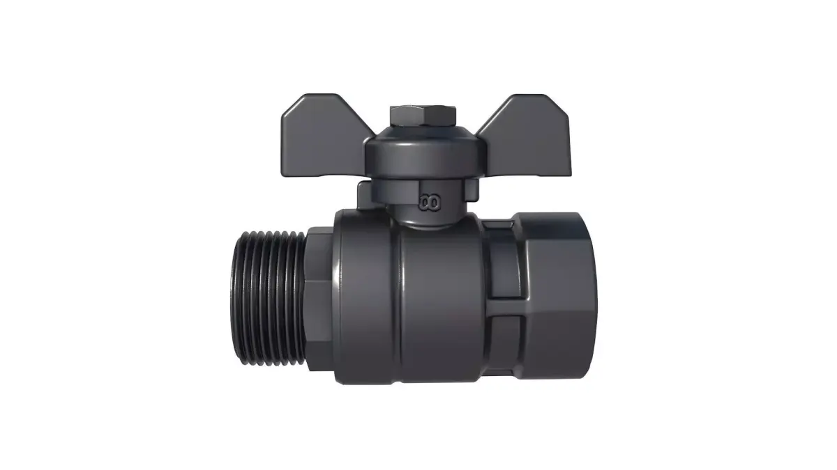 adjustable brass valve -  Valves  3D print model