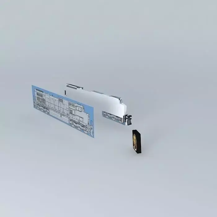 How to Make a Dash 9 Stage 1 Free 3D model