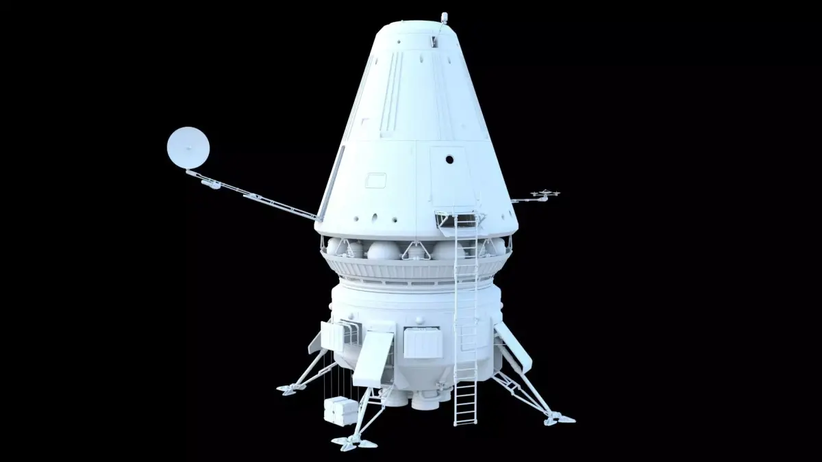 Landing module 3D model
