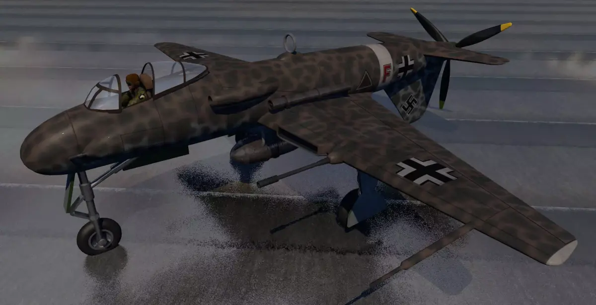 Blohm und Voss Bv-P 193 3D model