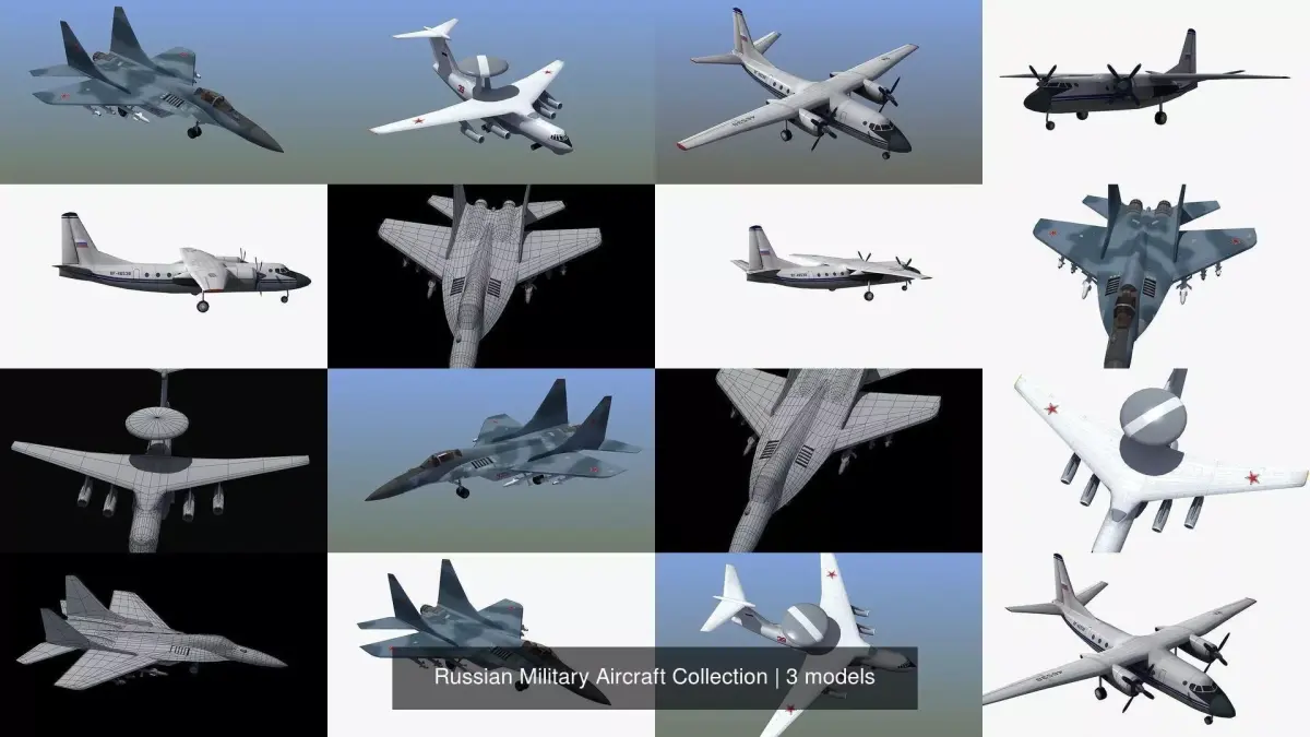 Russian Military Aircraft Collection 