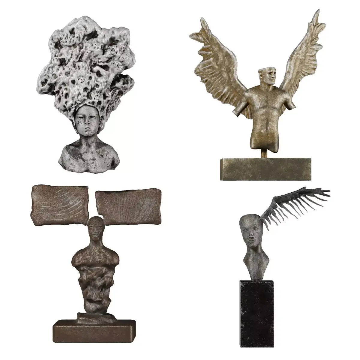 Human Sculptures  3D model