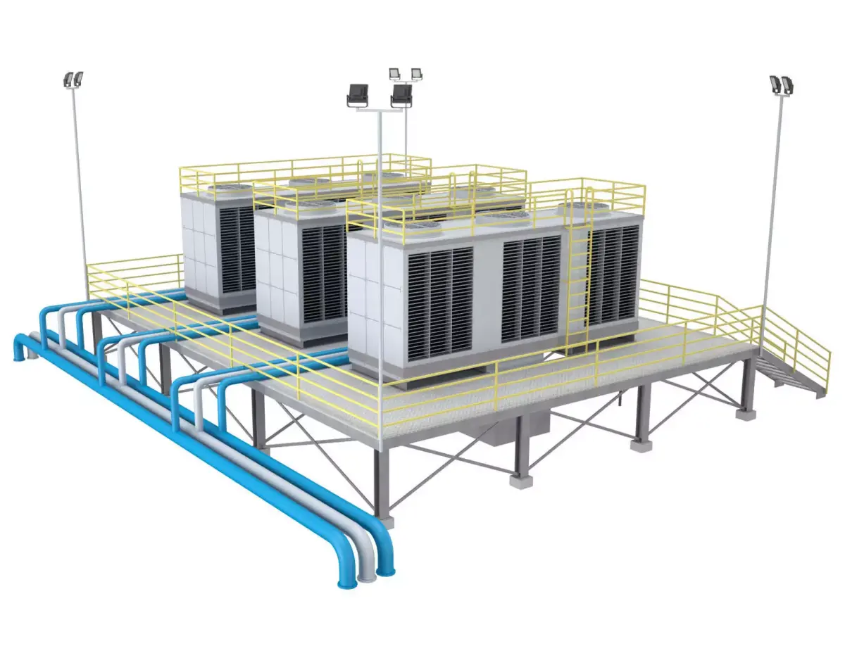 Industrial Air Conditioning 1 3D model