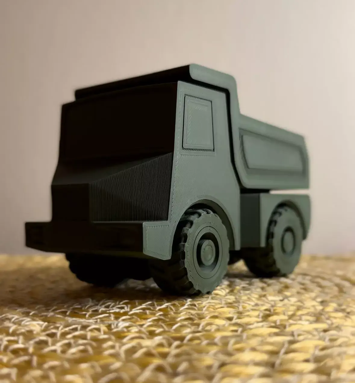 PRINT-IN-PLACE Dumptruck toy 3D print model purchase