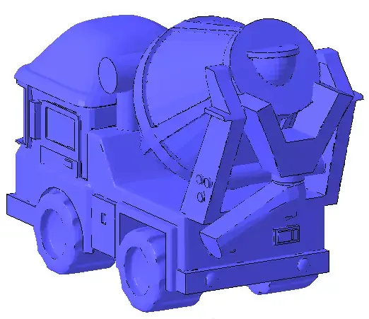 Mickey Robocar Poli 3D print model