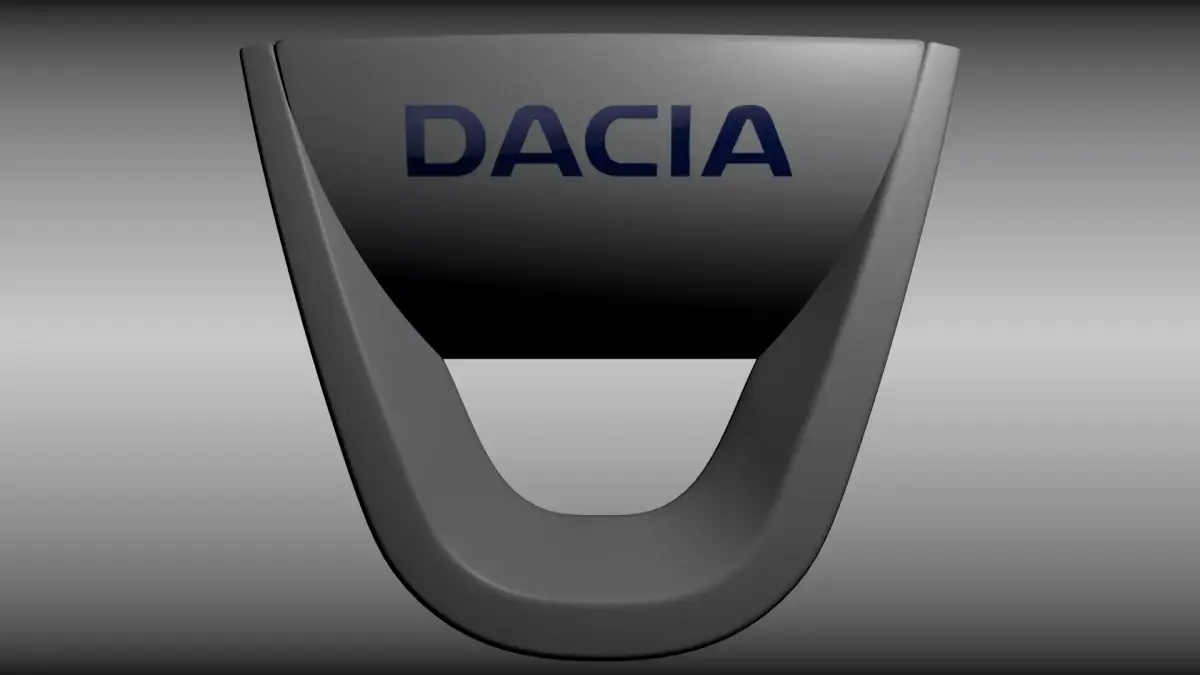 Dacia logo 3D model