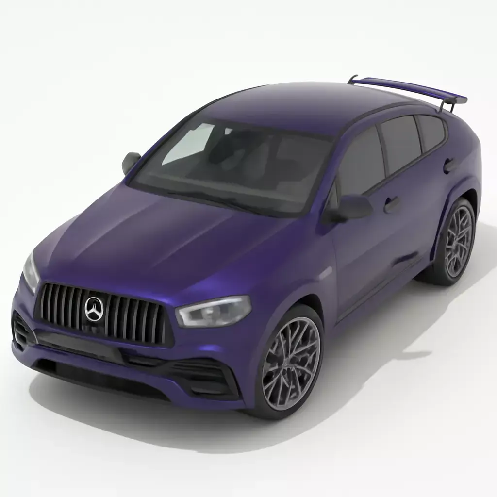 Mercedes AMG GLE Coupe Purple Edition 3D model