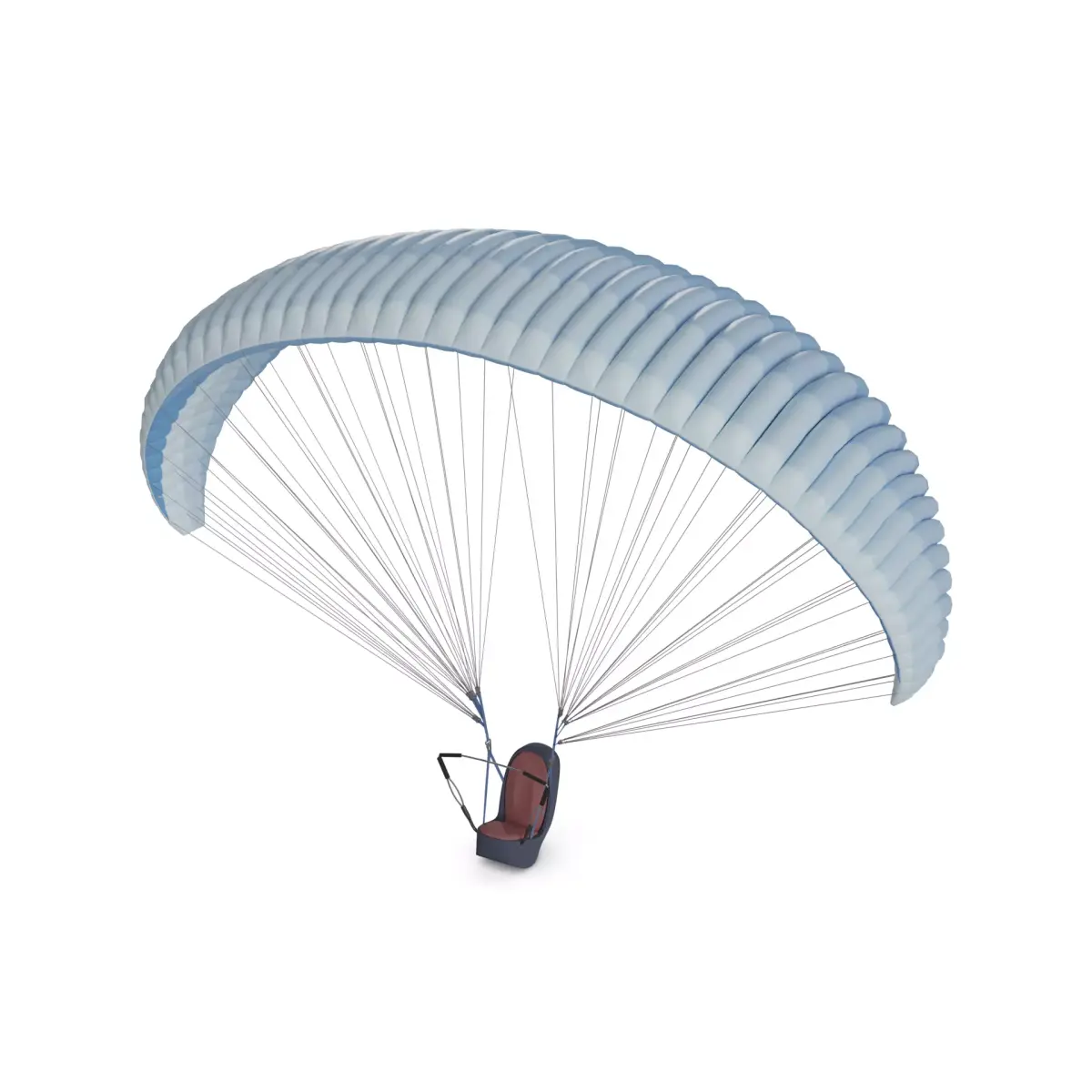 Unpowered Paraglider 3D model purchase