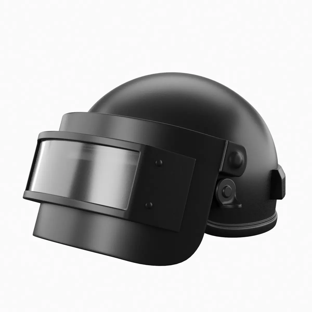 PUBG Level 3 Helmet 3D print ready-2 part 3D print model